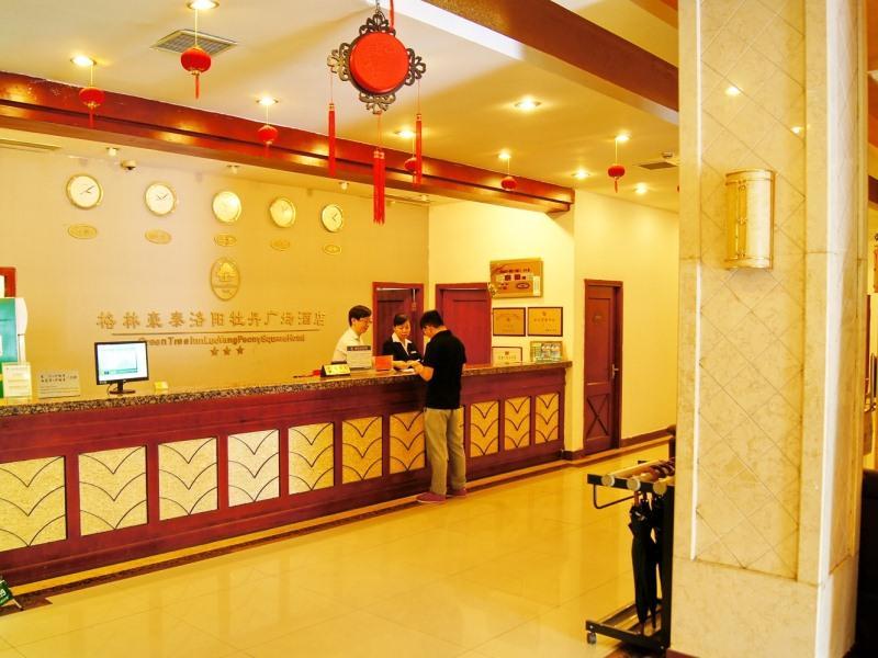 Greentree Inn Henan Luoyang Peony Square Business Hotel Dış mekan fotoğraf